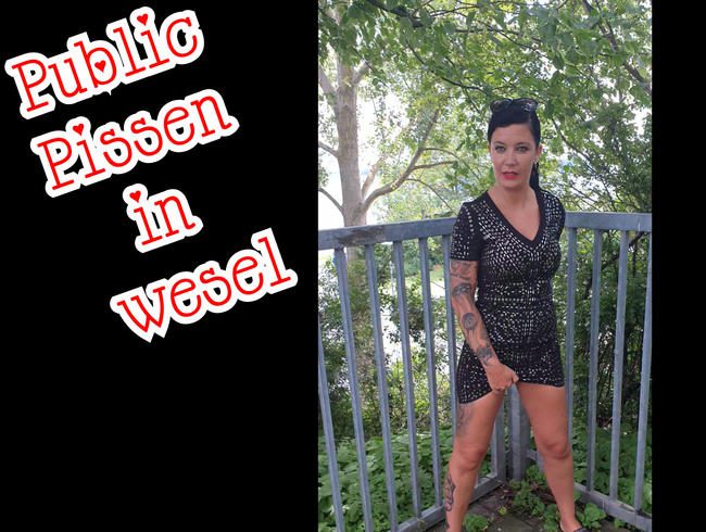 Public Pissen in wesel