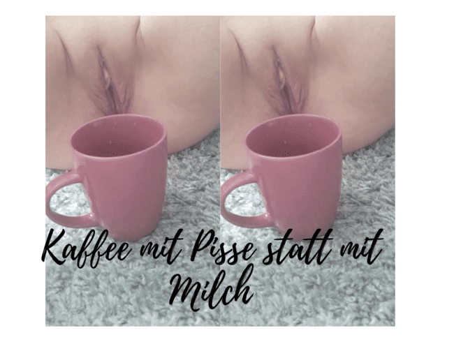 Kaffee mit Pisse statt mit Milch