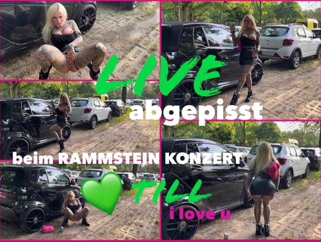 LIVE abgepisst beim RAMMSTEIN KONZERT | TILL i love u