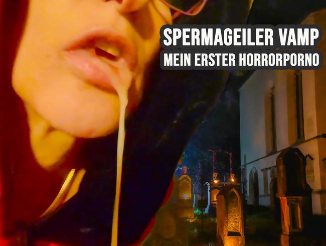 spermageiler Vamp im Fickra*sch