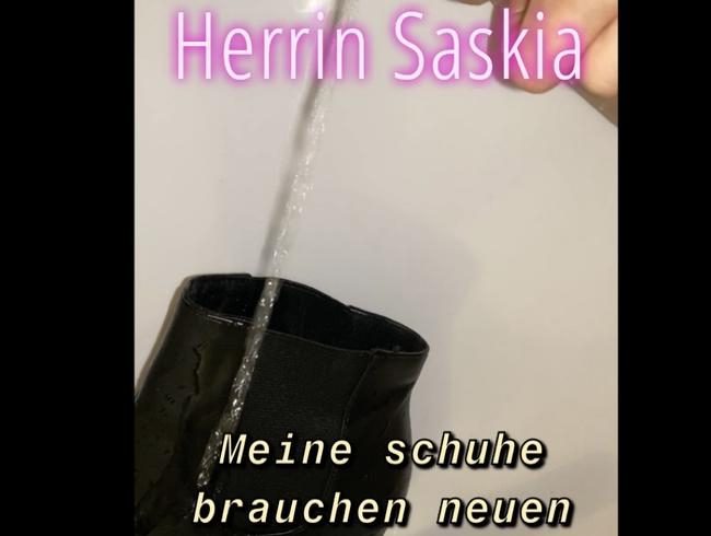 Meine Schuhe bekommen neuen Lack durch den Natursekt