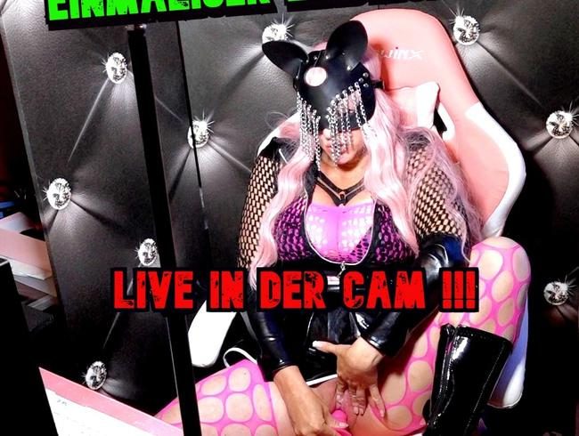 Einmalige Gelegenheit!!! Live in der Cam - Inkl. Megaorgasmus !!!