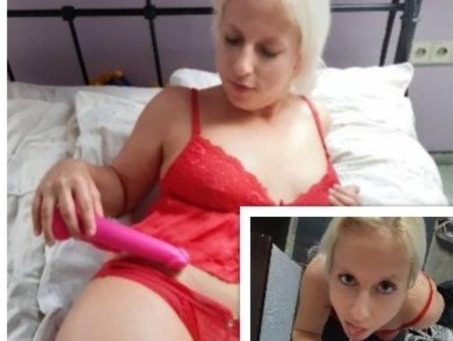 Deutsche Amateure: Nachbarin stöhnt zu laut... - Creampie!