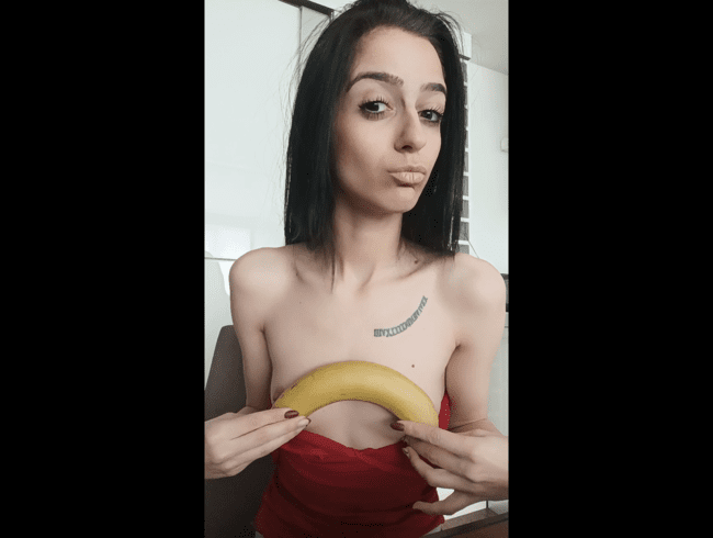 Bananen-Blowjob