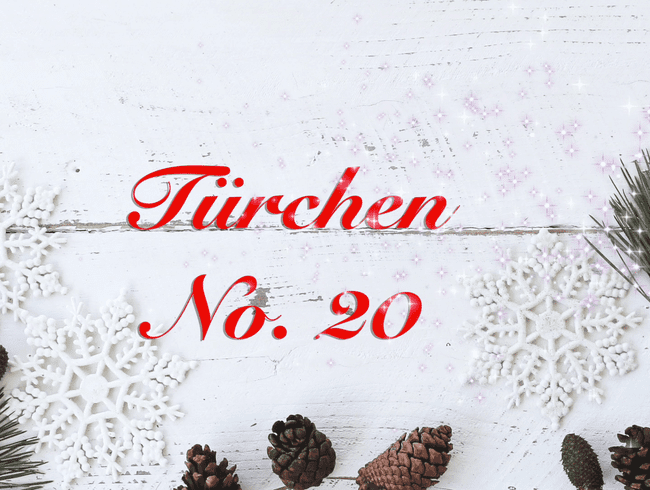 Türchen 20. öffne mich mein Geiler