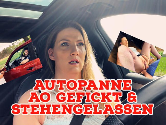 Autopanne - AO gefickt - Stehengelassen