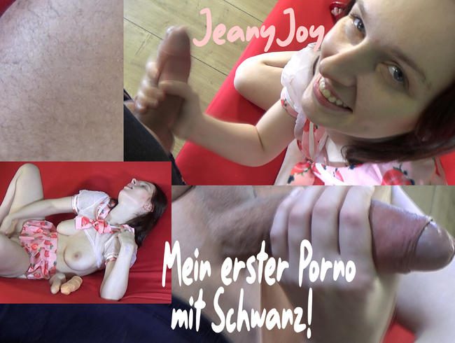 Mein erster Porno mit Schwanz!