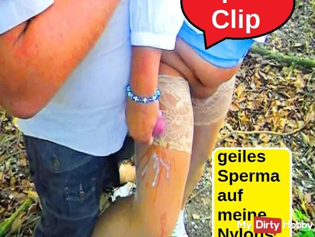 Sparclip - Handjob im Wald