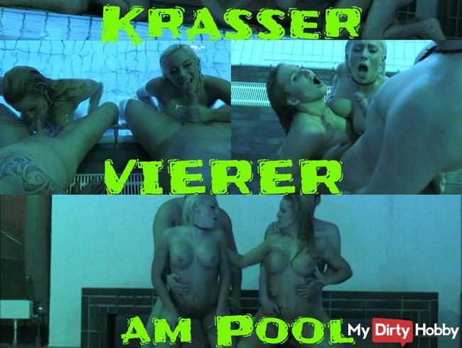 KRASSER VIERER im öffentlichen Schwimmbad!