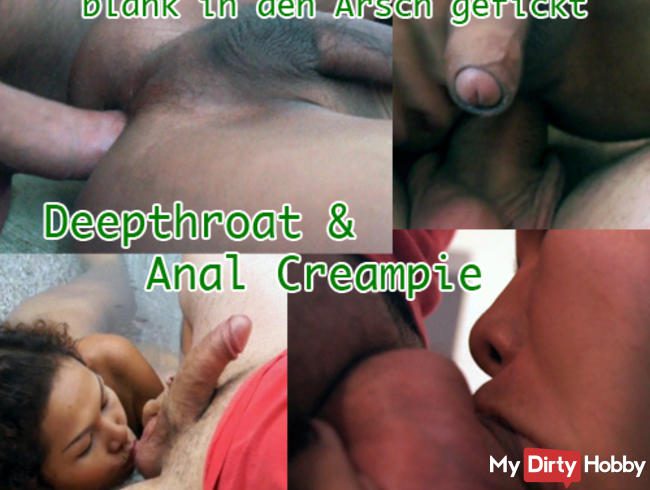 Anal-Creampie mit Transe :)