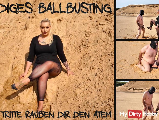 Sandiges Ballbusting - Diese Tritte rauben dir den Atem