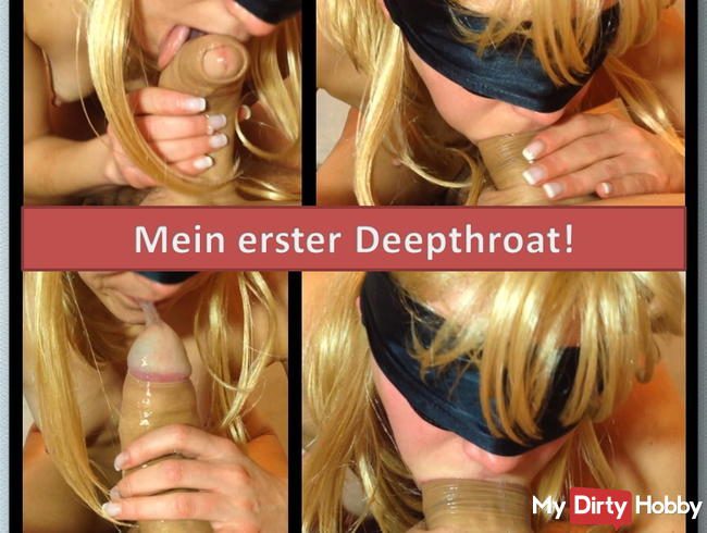 Kehlenfick !! Mein erster Deepthroat