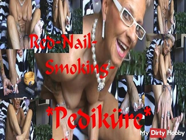 Red-Nail-Smoking-Talk-Pediküre,gefällig??