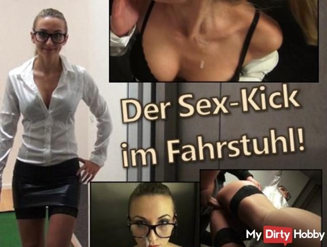 Der Sex-Kick im Fahrstuhl!