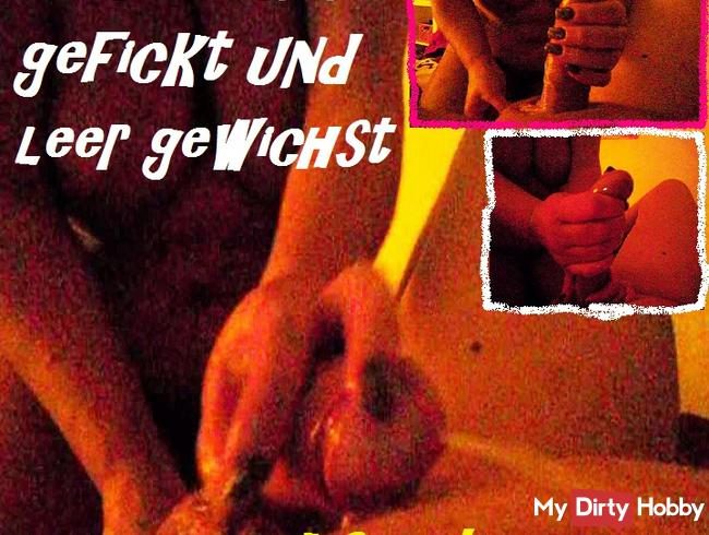 User mit Vibrator gefickt und abgewichst