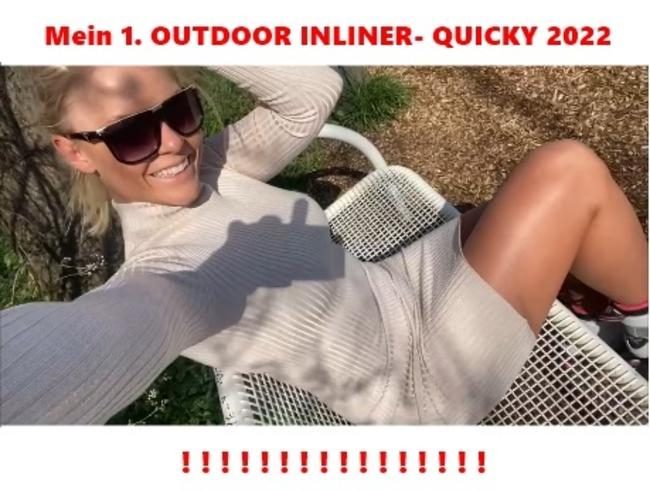 mein 1. OUTDOOR INLINER- QUICKY in 2022