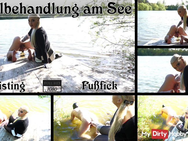 Analbehandlung am See