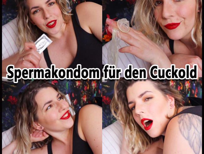 Spermakondom für den CUCKOLD