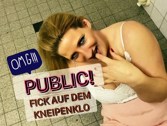 PUBLIC! Fick auf dem Kneipenklo