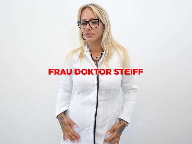 Das ist alles in meiner Kittel Tasche wenn ich Frau Doktor Steiff bin!