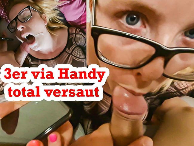 Spontan 3er FFM via Handy! Extrem DIRTY!